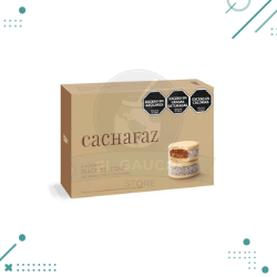 Diseño sin título (10) Alfajor Cachafaz Maicena, relleno con Dulce de Leche, decorado con Coco Rallado (Caja de 6u.) (360gr.) - Imagen 1