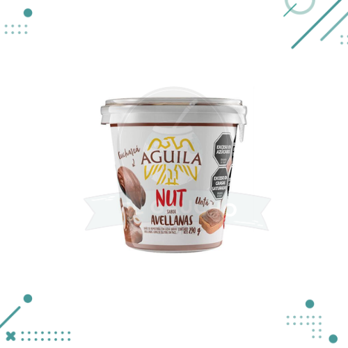 AGUILA NUT Aguila NUT baño de reposteria sabor AVELLANAS 290gr - Imagen 1
