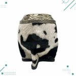 Mate Torpedo Calabaza Cincelado, Animal Print (Color Blanco)