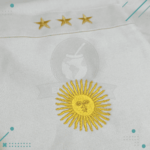 Delantal Parrillero Argentina + Repasador (Beige) - Imagen 6