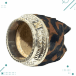 Mate Torpedo Calabaza Cincelado, Animal Print (Color Marron) - Imagen 2