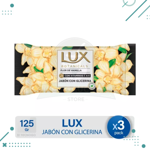 Jabon Lux Flor de Vainilla x 3u (375g)