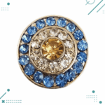 Escarapela, Pin Prendedor Cristal Argentina