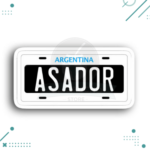 Sticker Argentina - Asador