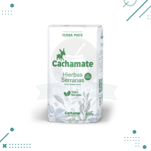 Diseño sin título (69) Yerba Mate Cachamate Hierbas Serranas (500gr) - Imagen 1