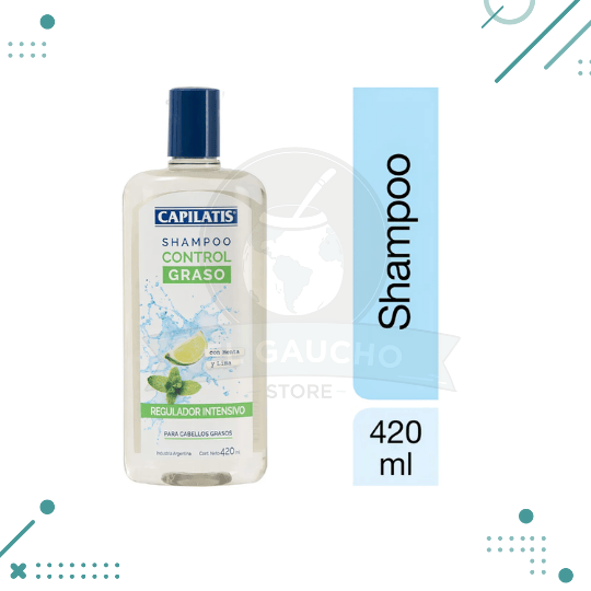 Capilatis Shampoo Control Graso X 420ml Regulador Intensivo