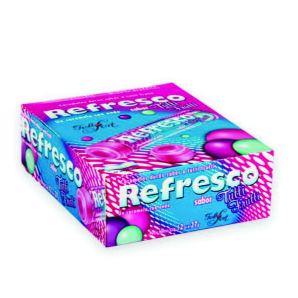 Pastilla Caramelos Pastillas Refresco tutti frutti 12 unid (324gr)