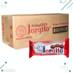 Alfajor alfajorcitos Jorgito Negro, Bañado en Chocolate Negro (6 unid) (Pack 18u) (2790kg)