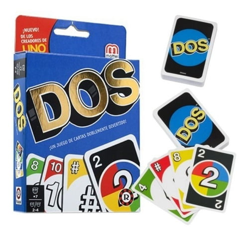 Juego Cartas Dos Original Mattel Ruibal Creadores Uno (200gr)