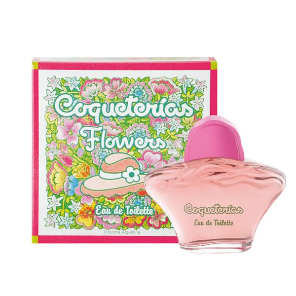 400-105-01_A.jpeg Perfume Coqueterías Flowers X 80 Ml - Imagen 1