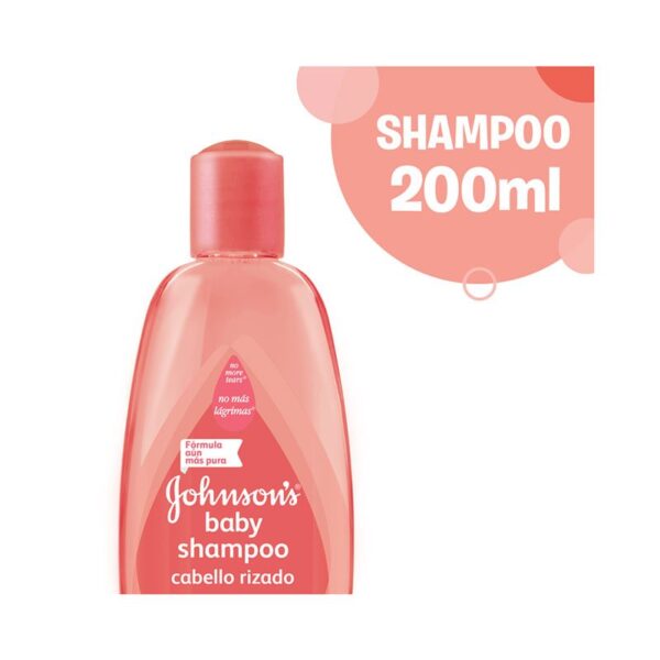 Shampoo Johnson's Baby Rulos Definidos 200ml ROJO