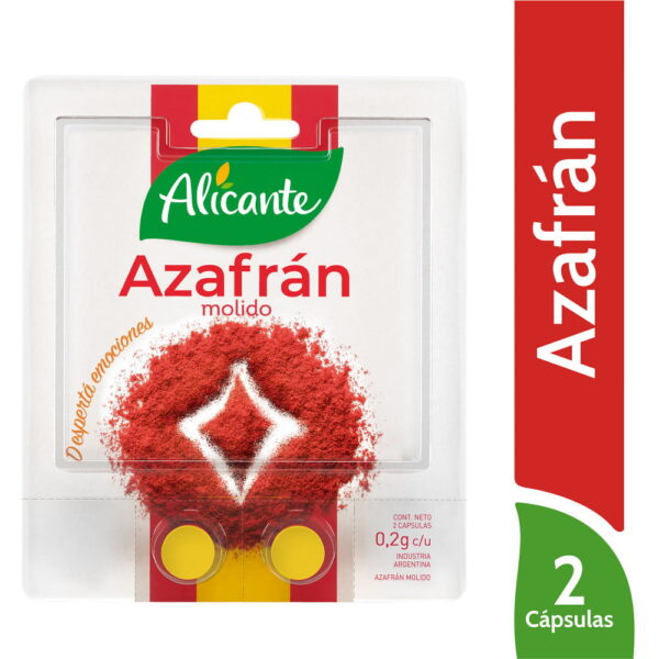 Azafran Alicante 2 Capsulas (0,4g)