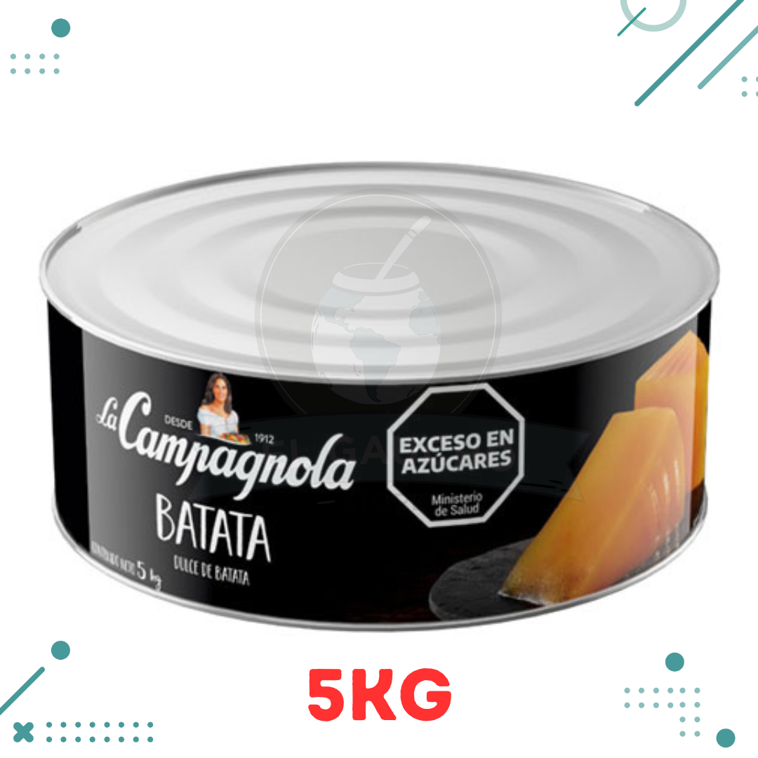 Anadir-un-subtitulo-15.png Dulce de Batata La Campagnola Lata 5kg - Imagen 1