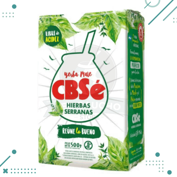 Yerba Mate CbSE Hierbas Serranas (500gr)