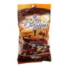 Caramelo Butter Toffees Cafe, rellenos con Crema de Café (Bolsa de 825gr.)