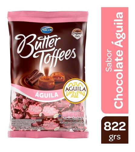 Caramelo Butter Toffees AGUILA (Bolsa de 822gr.)
