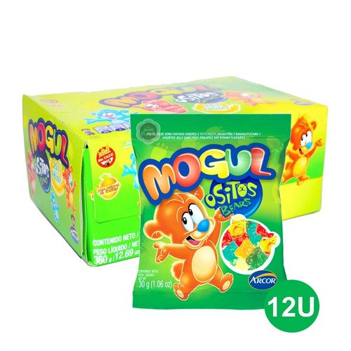 D_NQ_NP_635561-MLA43696413301_102020-O.jpg Gomitas Mogul OSITOS 30gr X12 Uni (360g) - Imagen 1