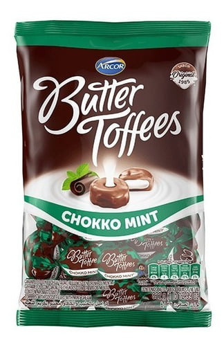 Caramelo Butter Toffees CHOKKO MINT (Bolsa de 825gr)