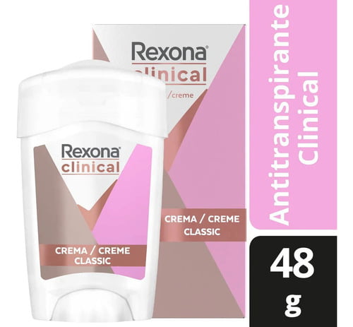 Rexona Clinical Mujer Desodorante En Crema Extra Proteccion