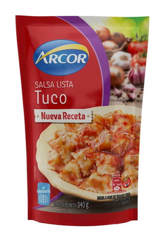Arcor Salsa Tomate Lista para Usar TUCO 340g