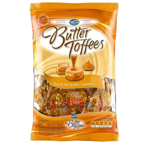 Caramelo Butter Toffees Dulce de Leche (Bolsa de 825gr.)