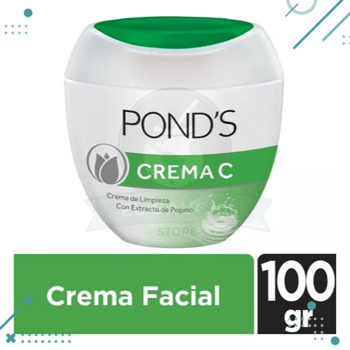 Ponds crema de limpieza con extracto de pepino 100gr