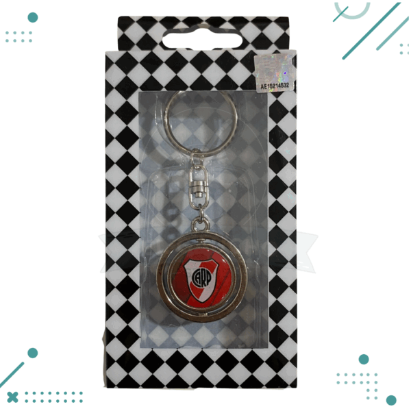 Llavero Giratorio River Plate (Mod. 2)
