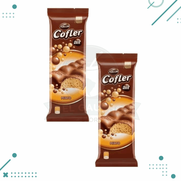 Cofler Air Chocolate MIXTO 55g (2 unid)(110gr)