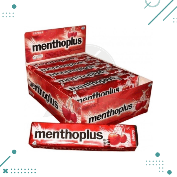 Pastilla Caramelo Menthoplus CEREZA 29gr X 12un (353gr)