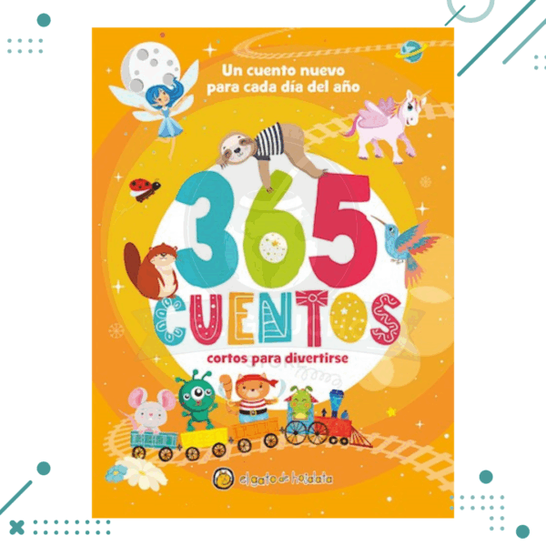 Libro 365 Cuentos Para Leer Antes De Dormir - Disney NARANJA
