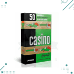Cartas Naipes Españoles Casino X 50 Plastificados En Caja (verde)