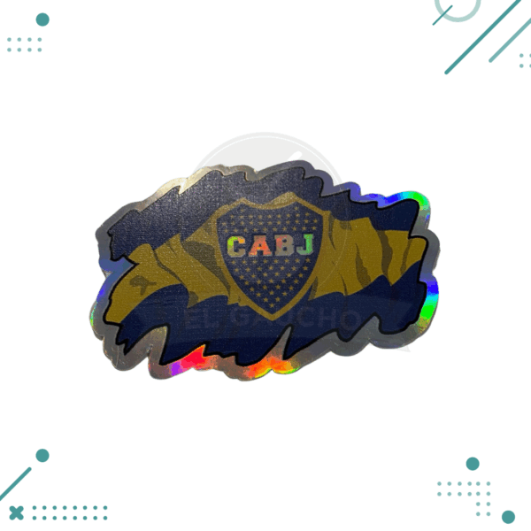 Sticker Boca Juniors - Bandera HOLOGRAFICO