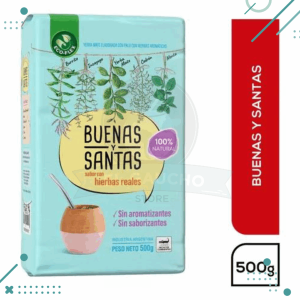Yerba Mate Buenas Y Santas 500gr