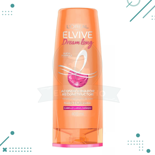 Acondicionador Elvive Dream Long, Resconstructor x400ml