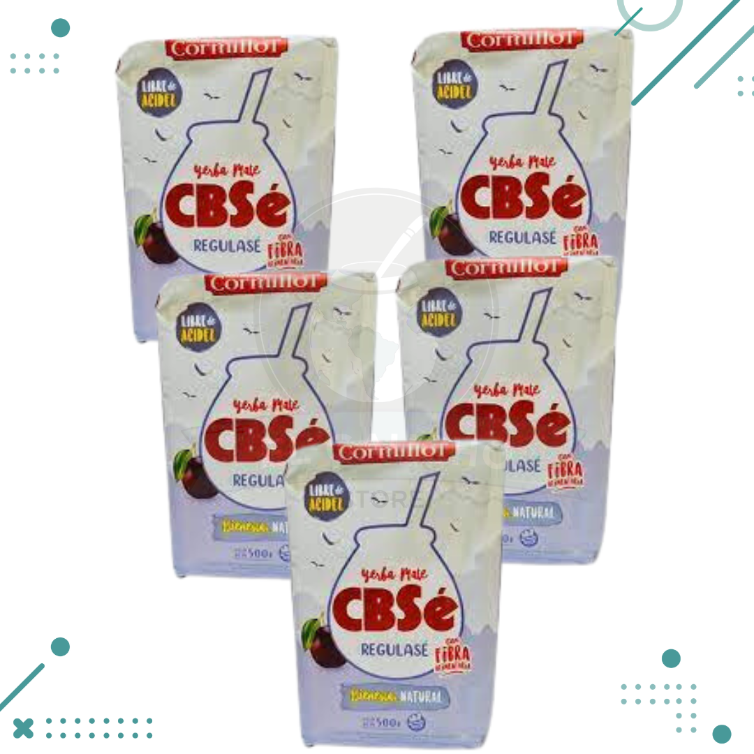 Diseno-sin-titulo-2023-07-26T190916.550.png Yerba Mate CbSE REGULASE (500gr) (pack 5 un) (2.5kg) - Imagen 1