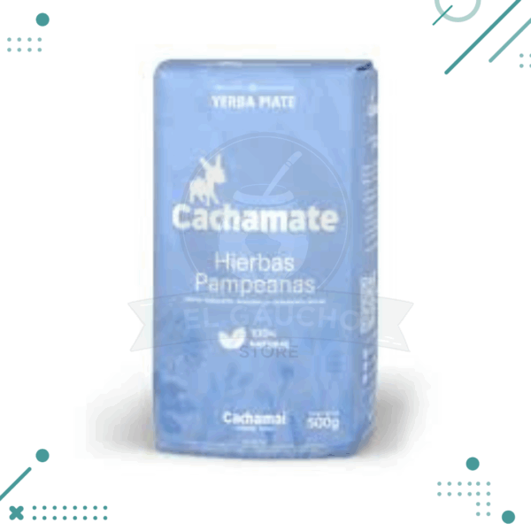 Yerba Mate Cachamate Hierbas Pampeanas, Menta y Eucalipto (500gr)
