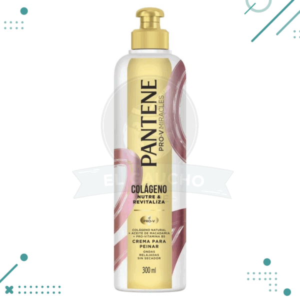 Crema para Peinar Pantene Colágeno x 300 ml