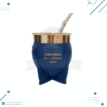 Mate Imperial AFA XL + Bombila De Regalo, Color Azul. - Imagen 2