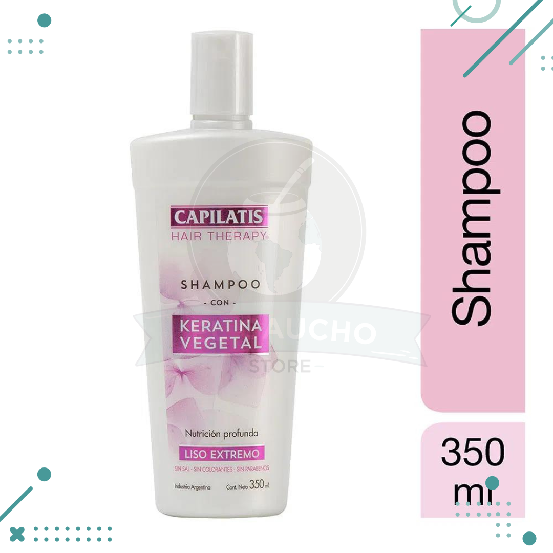 Diseno-sin-titulo-2023-08-16T180043.043.png Shampoo keratina vegetal - Liso Extremo 350 ml - Imagen 1