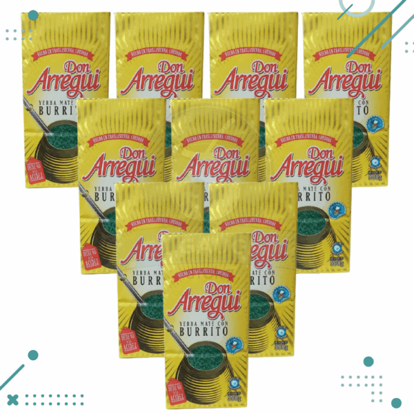 Yerba Mate Don Arregui BURRITO (500gr) (pack 10) (5kg)