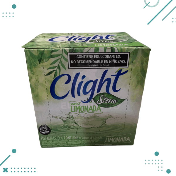 Jugo Clight Limonada CON STEVIA 8g (CAJA 16u) (128gr)