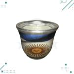 Set Tres Piezas Argentina - Yerbera + Azucarera + Mate de vidrio - Imagen 3
