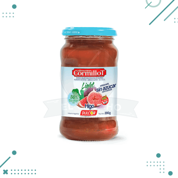 Dr. Cormillot Mermelada HIGO Sin Azucar Dulcor 390gr