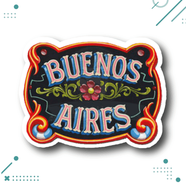 Sticker Argentina – Buenos Aires MOD1