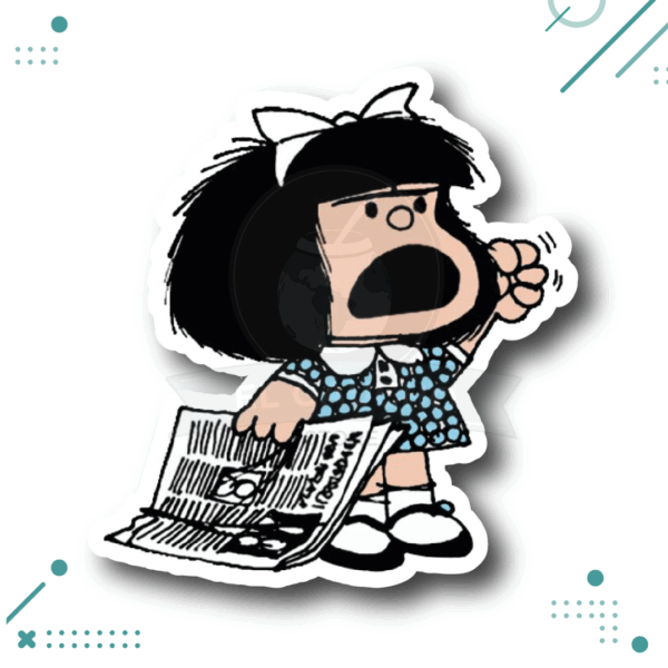 Sticker Argentina – Mafalda