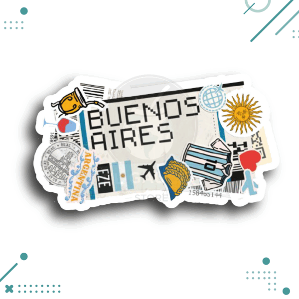 Sticker Argentina – Buenos Aires MOD2