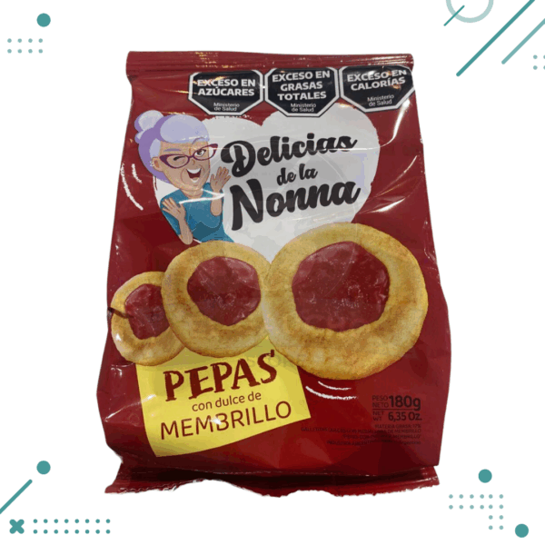 Pepas Con Membrillo Delicias de La Nonna 180g