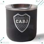 Mate Acero Inoxidable Boca Juniors.