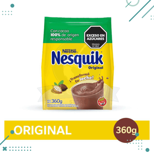 Cacao Chocolate en polvo Nesquik 360 gr