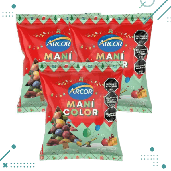 Mani Color ARCOR 80g (3un) (240g)